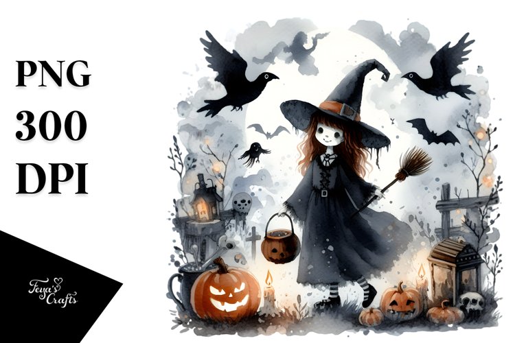 Witch Clipart Image 12