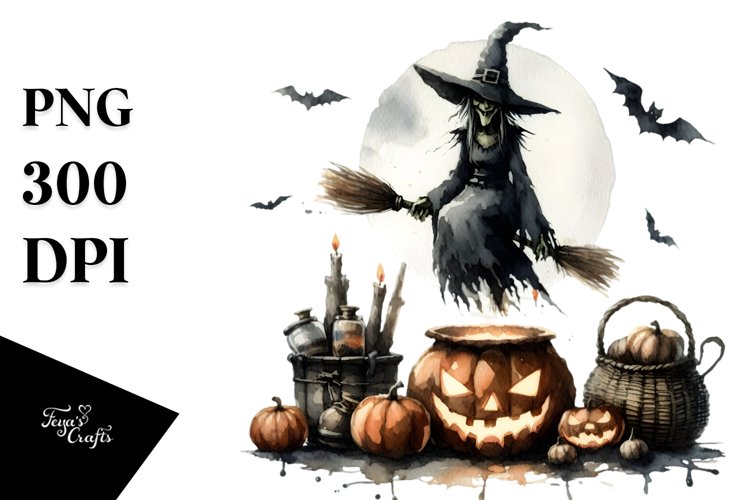 Witch Clipart Image 9