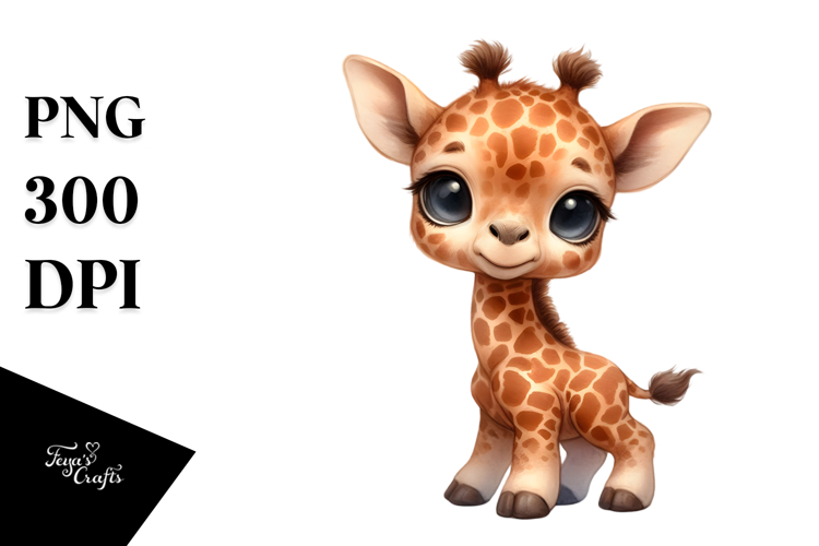 Giraffe Clipart Image 10