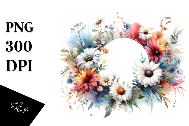 Daisy Flower Clipart Image 18