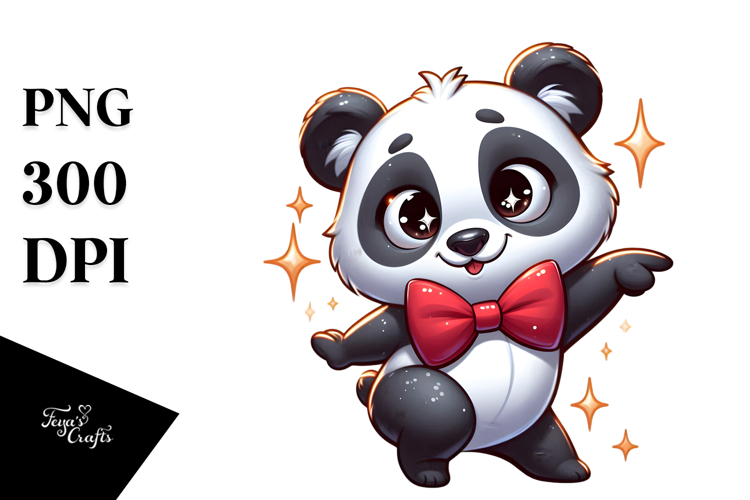 Panda Clipart Image 24