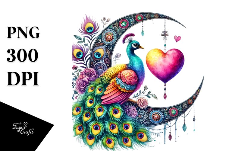 Peacock Clipart Image 8