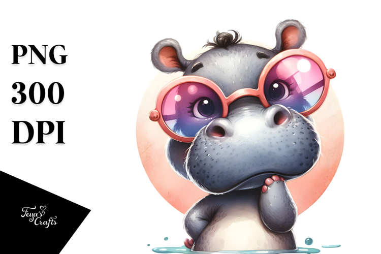 Hippo Clipart Image 18