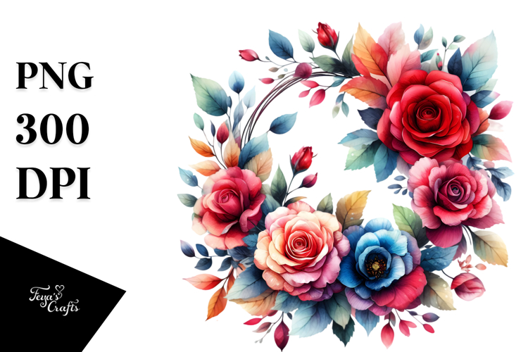 Flower Sticker Png Image 9