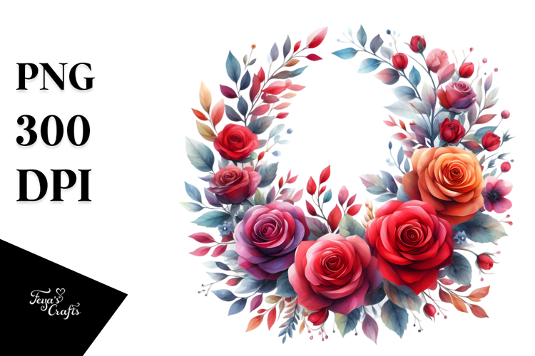 Red Roses Clipart Image 24