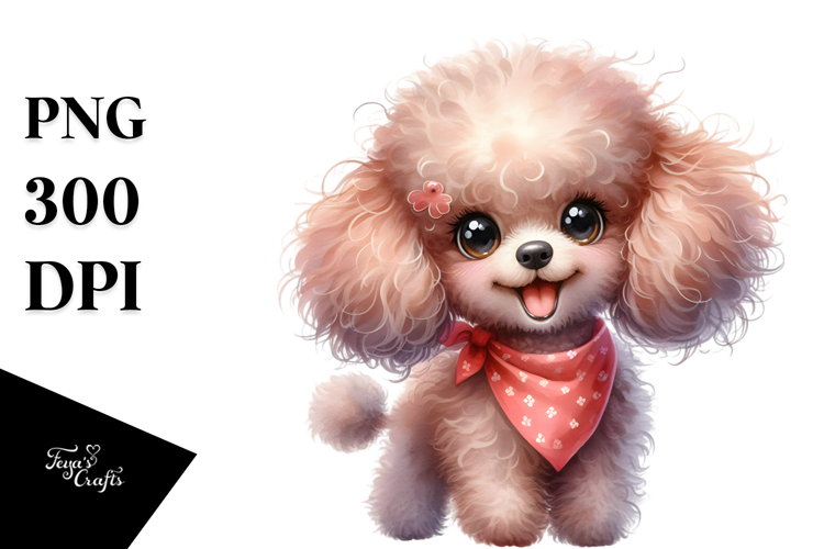 Poodle Clipart Image 4