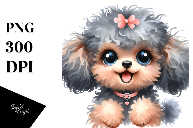 Poodle Clipart Image 3