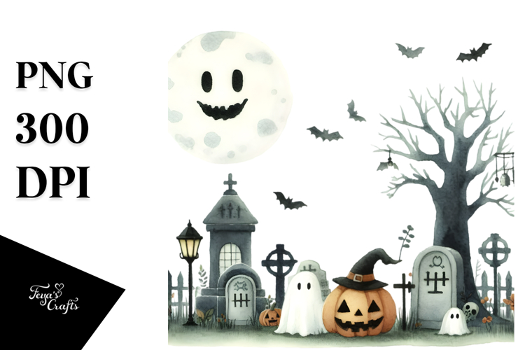 Graveyard Clipart Image 2