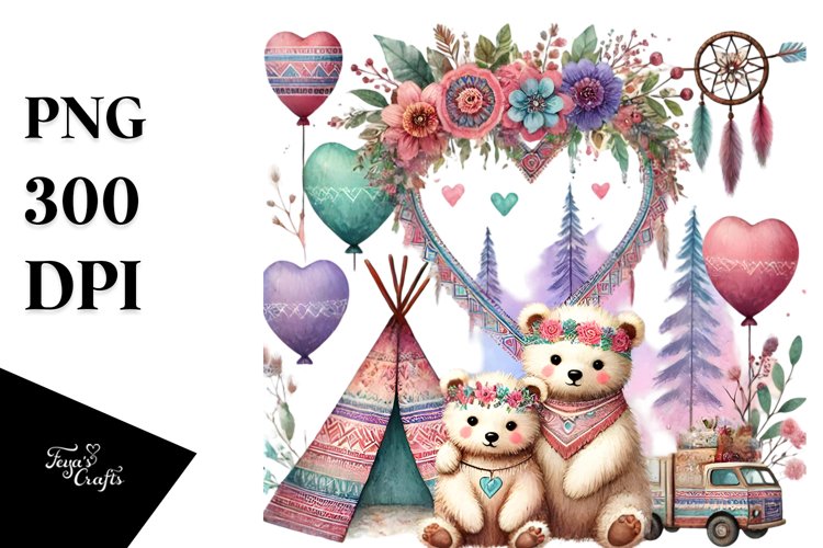 Boho Clipart Image 2