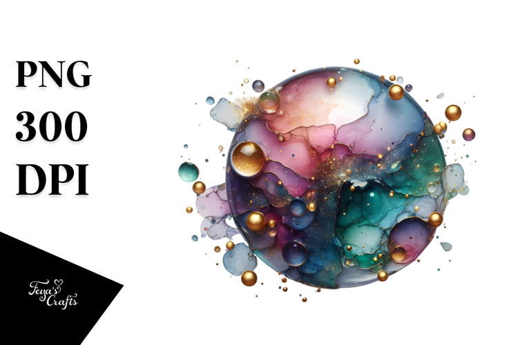 Glossy Cosmos PNG