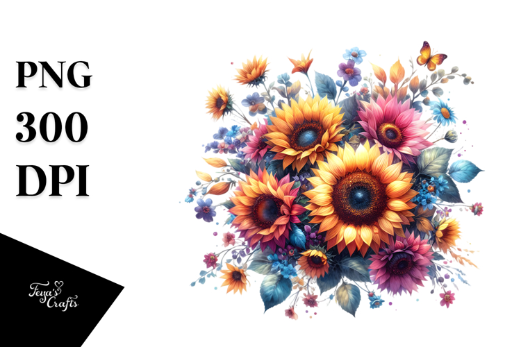 Sunflower Clipart Image 23