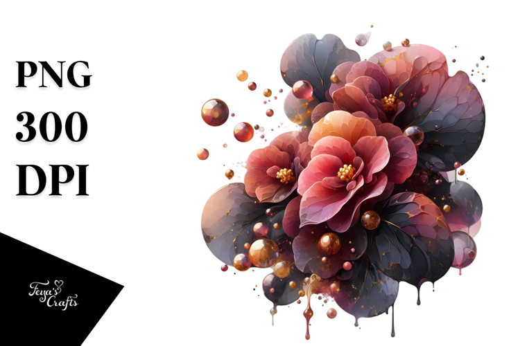Glossy Begonia PNG