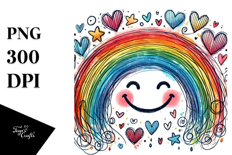 Rainbow Clipart PNGs Image 16