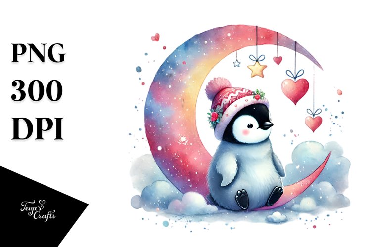 Penguin Clipart Image 21