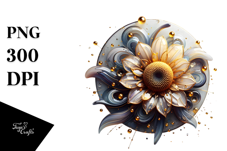 Sunflower Clipart Image 14