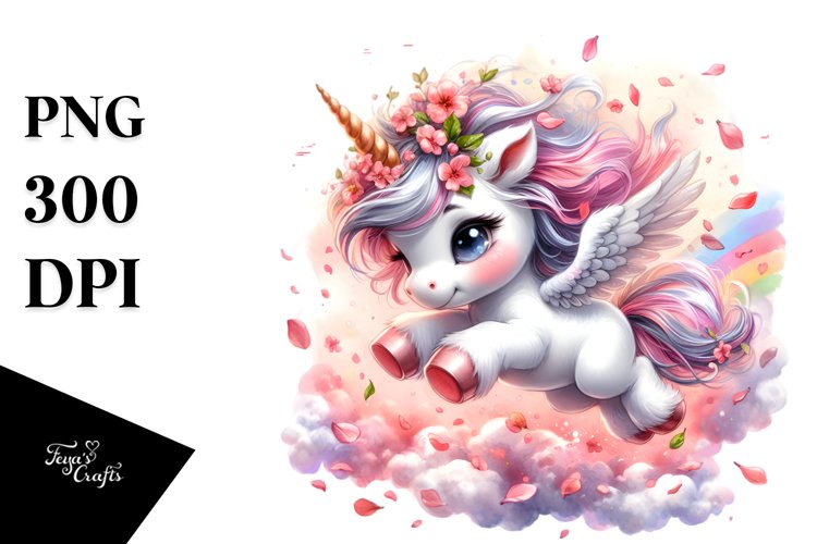 Unicorn Clipart Image 9