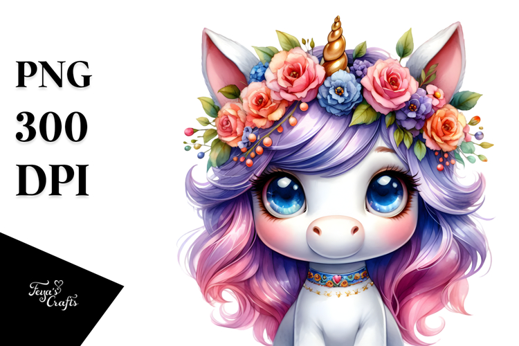 Unicorn Clipart Image 12