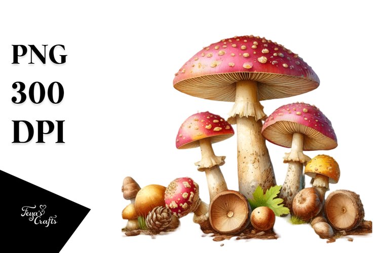 Mushroom Clipart Image 6