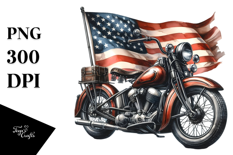 Motorcycle Clipart Image 4