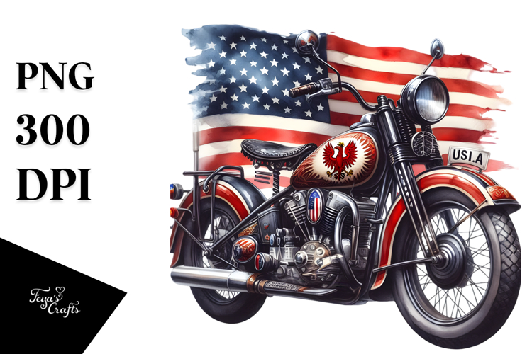 Motorcycle Clipart Image 3