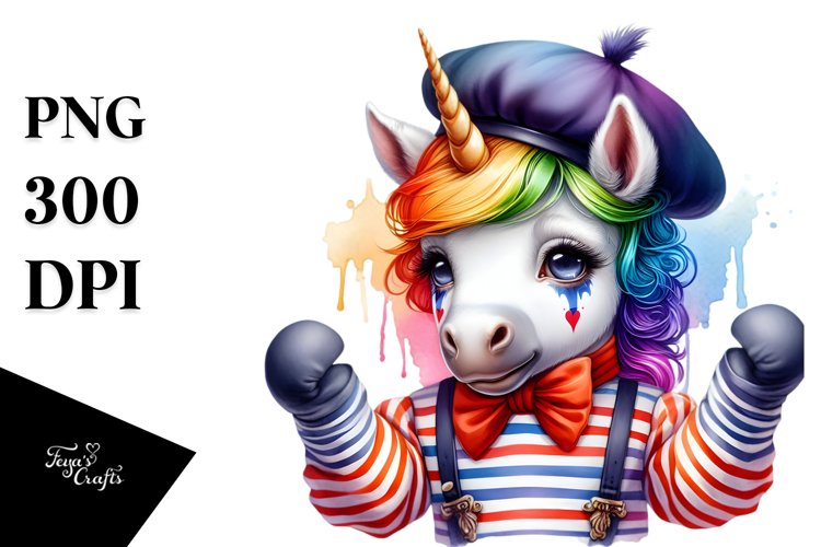 Unicorn Clipart Image 17