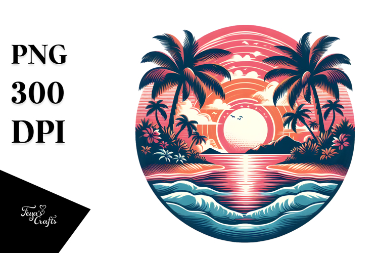 Sunset Clipart Image 24