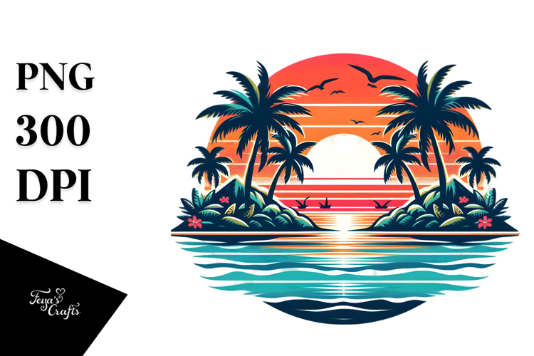 Sunset Clipart Image 3