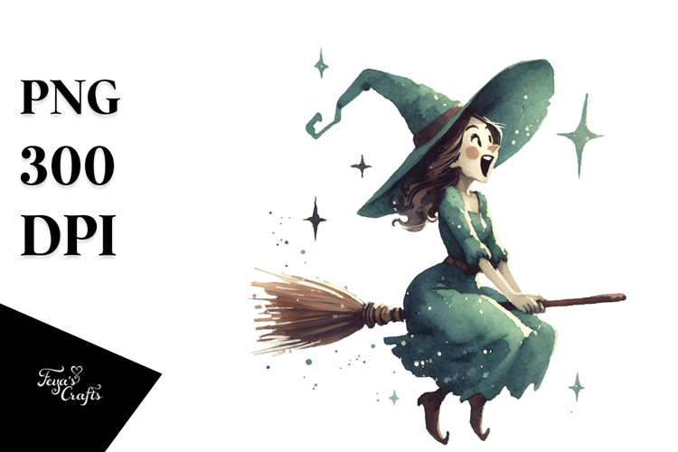 Witch Clipart Image 21