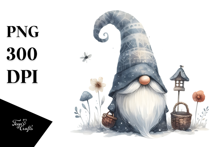 Vintage Gnome PNG
