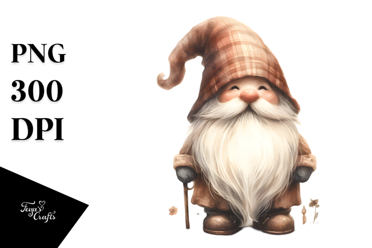 Vintage Gnome PNG