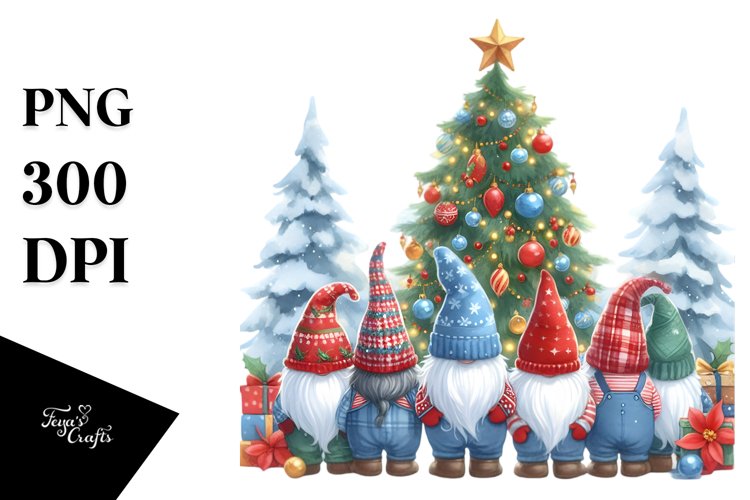 Christmas Gnome Clipart Image 23