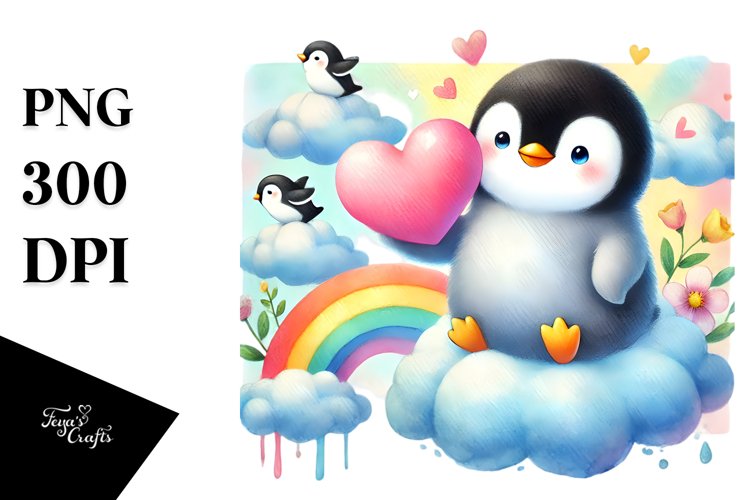 Penguin Clipart Image 3