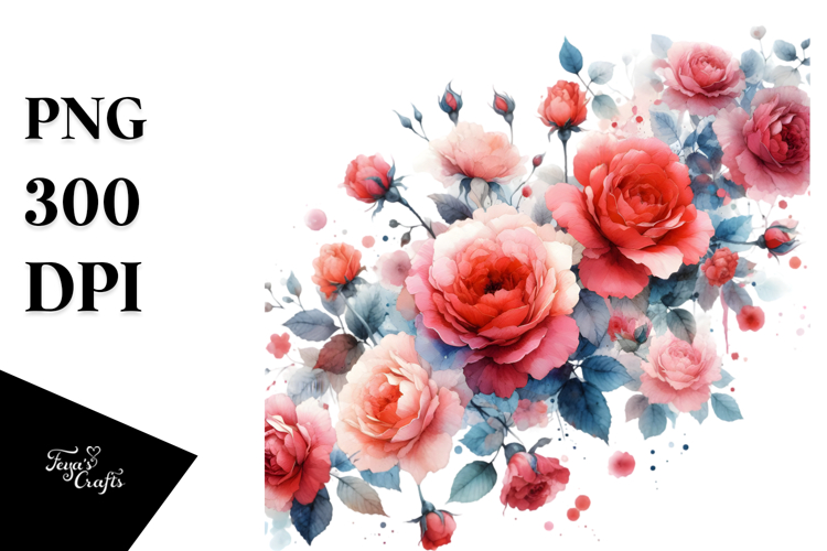 Red Flower Png Image 2