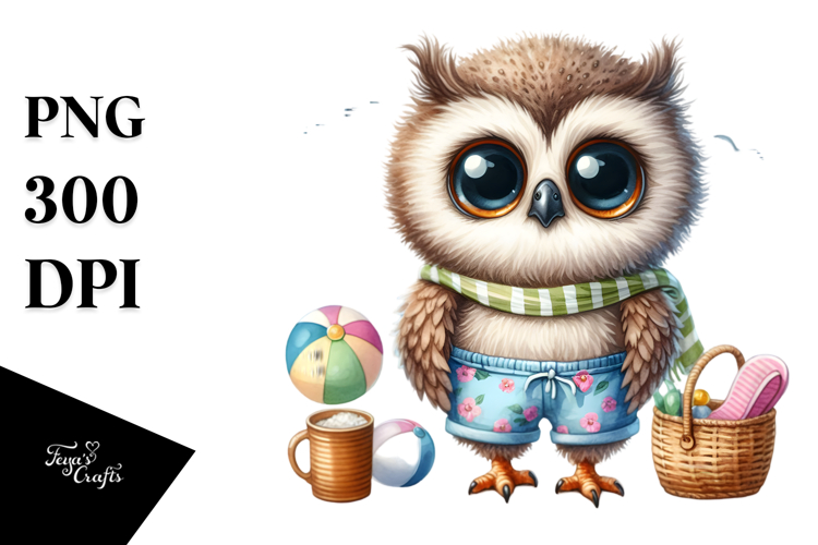 Cute Beach Clipart Image 17