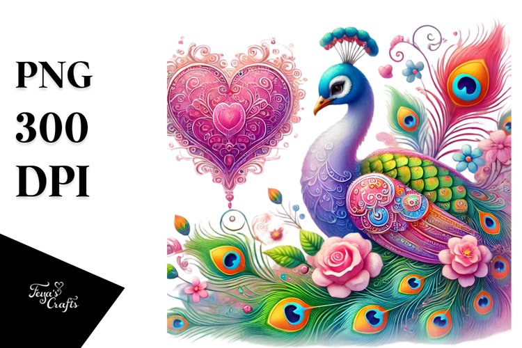 Peacock Clipart Image 6