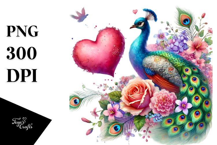 Peacock Clipart Image 5