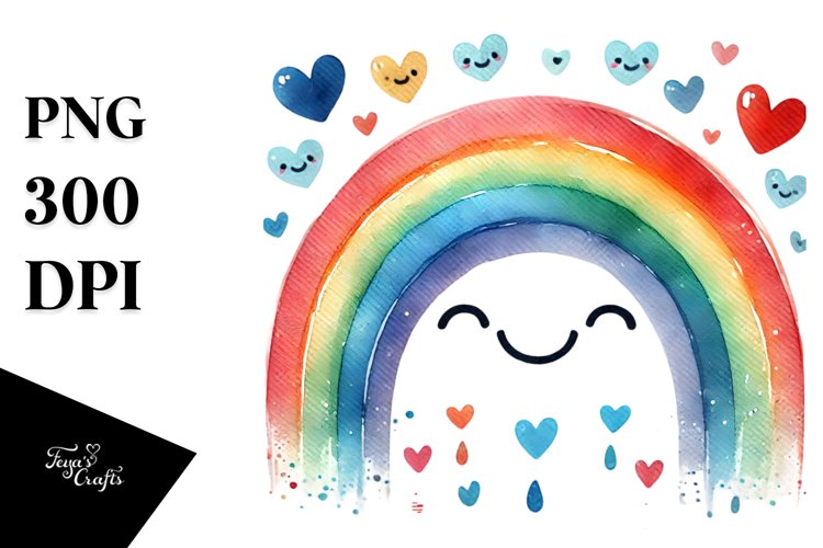 Rainbow Clipart PNGs Image 12