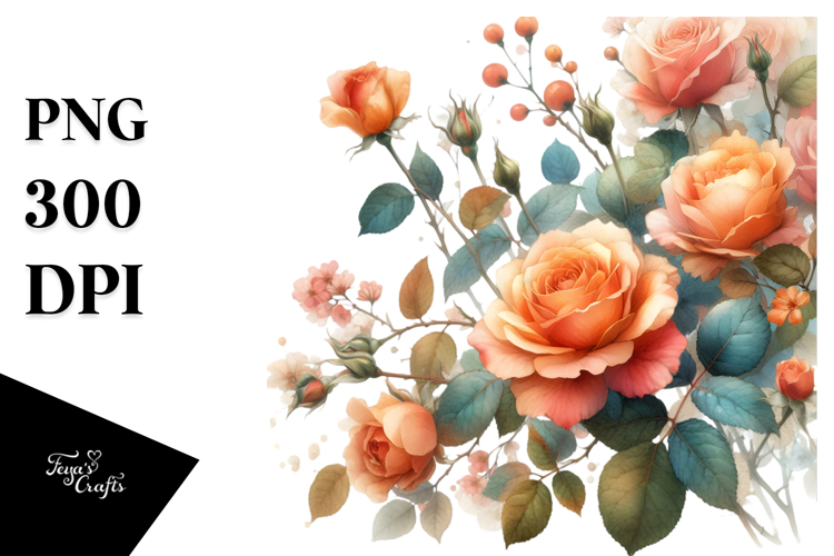 Roses Clipart Image 9