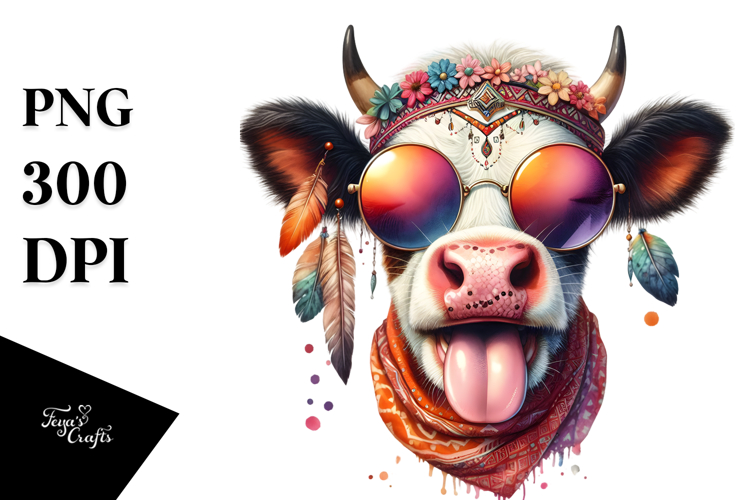 Smiling Cow, Transparent PNG
