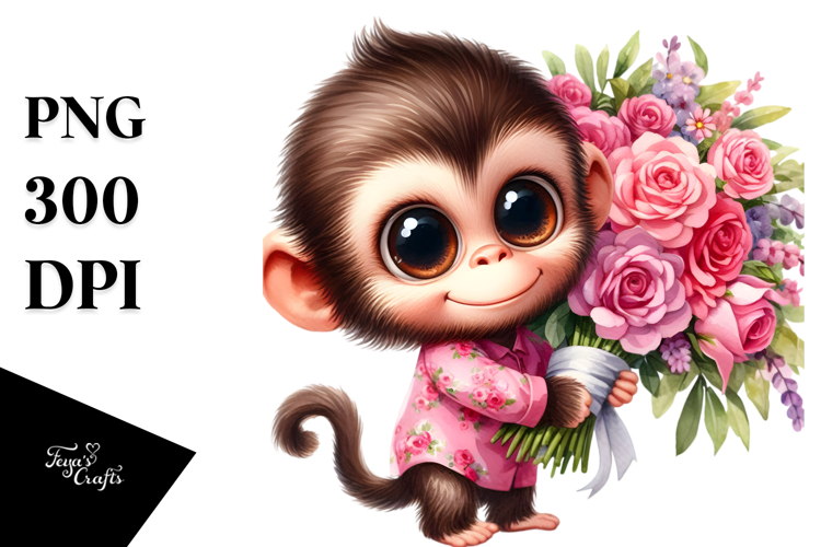 Monkey Clipart Image 8