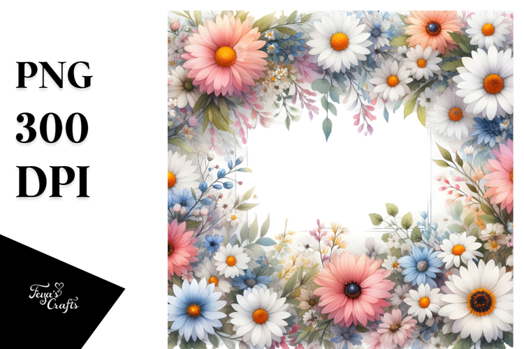 Daisy Flower Clipart Image 24