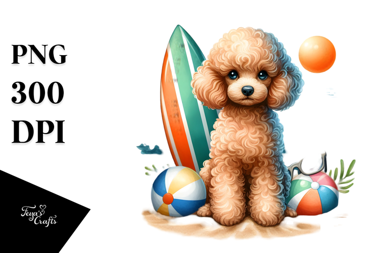 Poodle Clipart Image 7