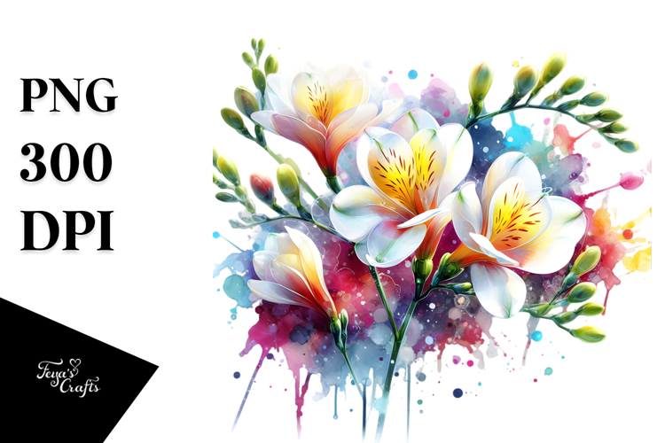 Heather Made of Material, Watercolor Splash PNG