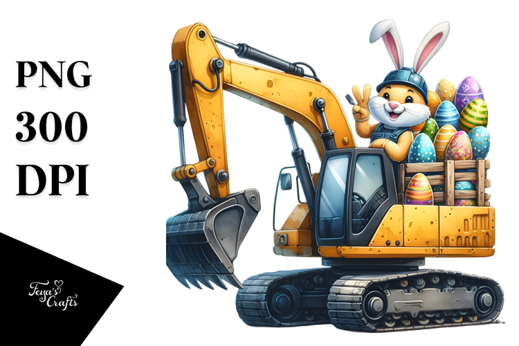 Excavator Clipart Image 22
