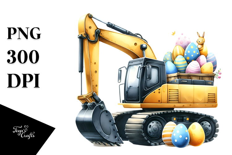 Excavator Clipart Image 21