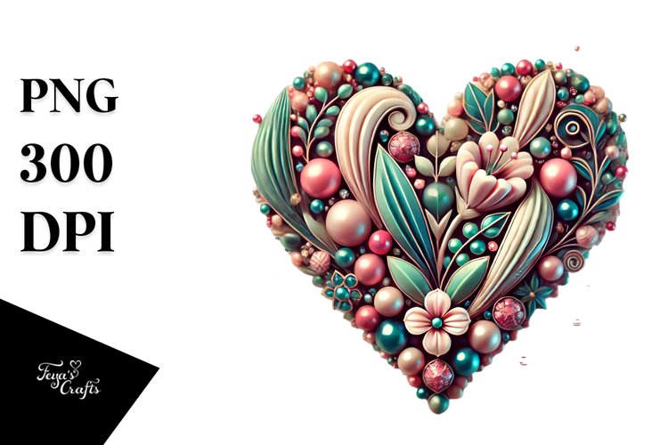 Retro Heart, Transparent PNG