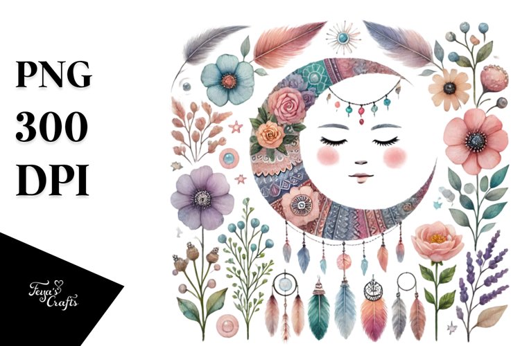 Boho Clipart Image 24