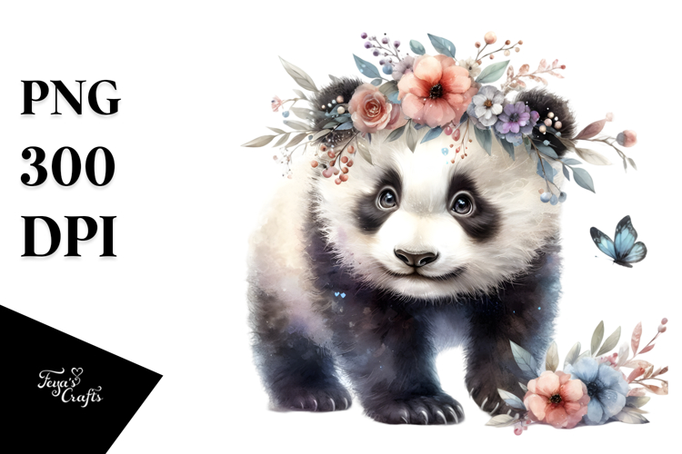 Panda Clipart Image 24