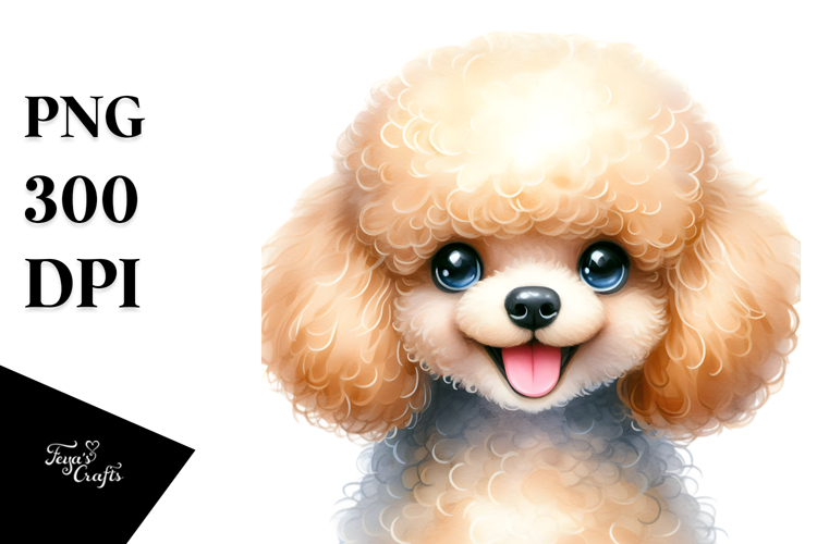 Poodle Clipart Image 12