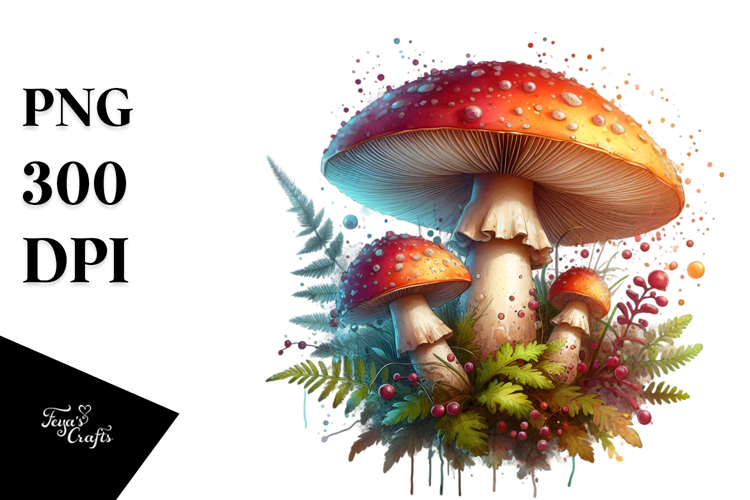 Mushroom Clipart Image 6